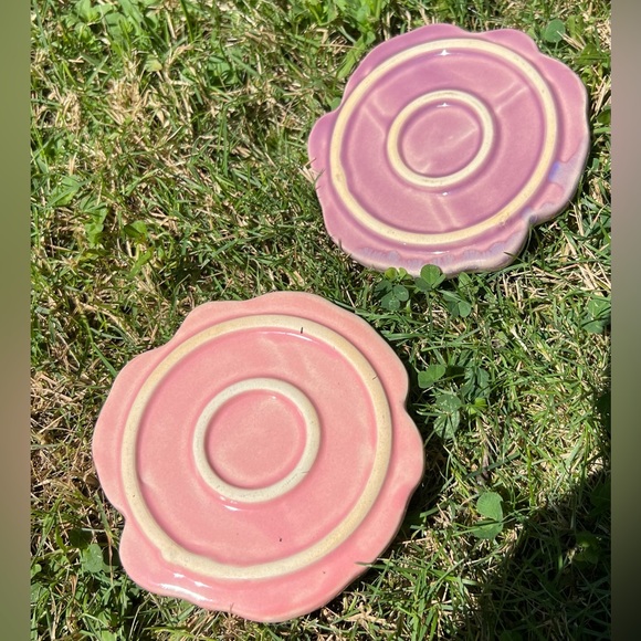 Set of 2 Crackled Glass Coasters - Picture 8 of 9